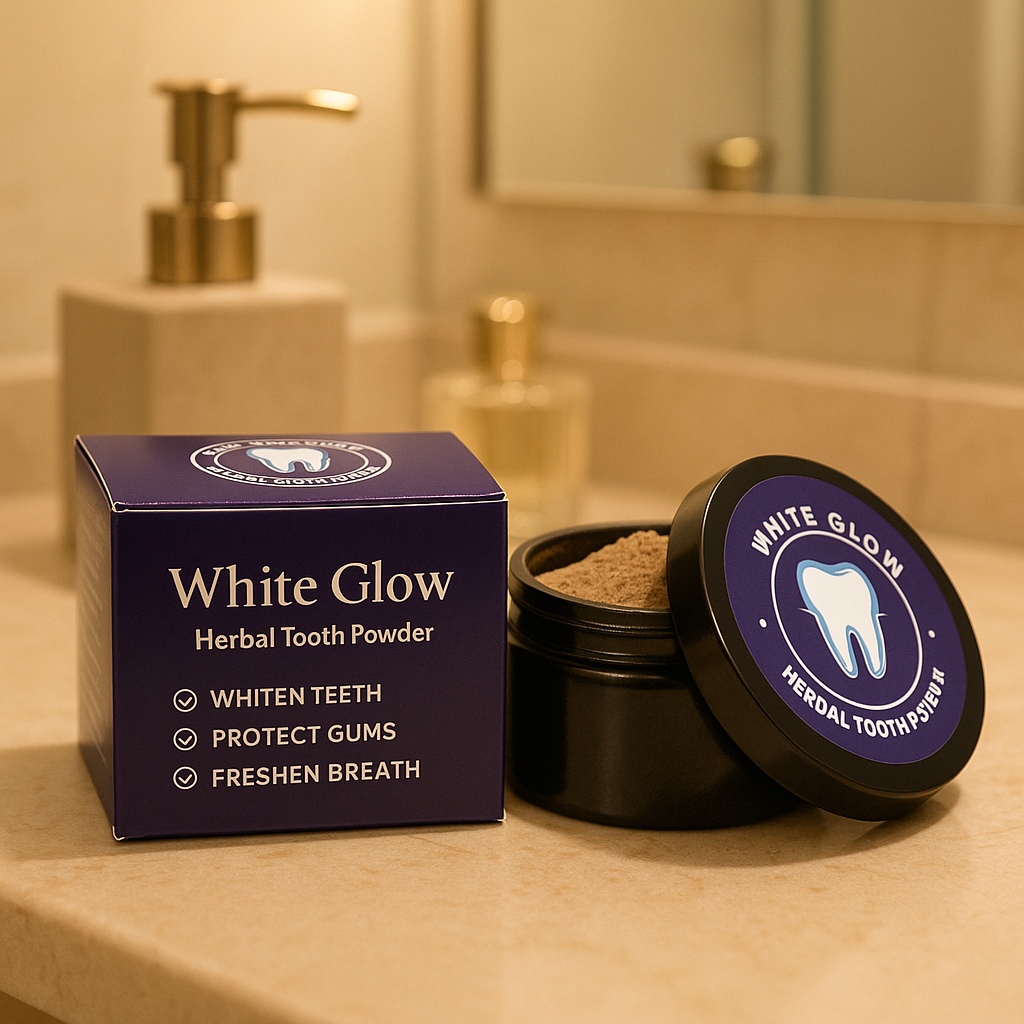 White Glow Herbal Tooth Powder